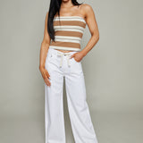 Emmy Striped Tube Top