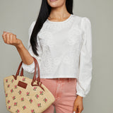Sienna Embroidered Crop Top