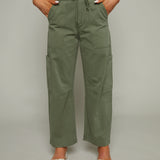 Mariah Curved Utility Pants - Meadow