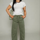 Mariah Curved Utility Pants - Meadow