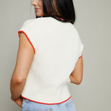 Parker American Flag Sweater Vest