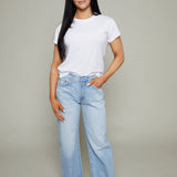 Randi Rolled Hem Boyfriend Jean