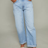 Randi Rolled Hem Boyfriend Jean