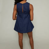 Flora Dark Denim Set