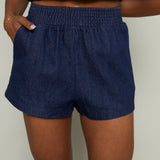 Flora Dark Denim Set