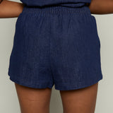 Flora Dark Denim Set