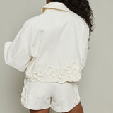 Terri Floral Embellished Jacket