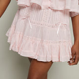 Jordie Tiered Ruffle Mini Skirt