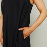 McKay Contrast Trim Maxi Dress