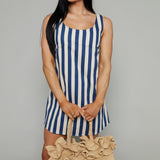 Georgia Striped Mini Dress