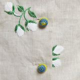 Lettie Embroidered Scalloped Vest