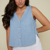 Kayden Striped Vest