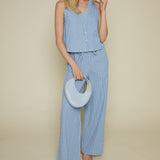 Olsen Striped Drawstring Trouser