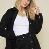 Taryn Organic Denim Shacket