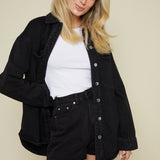 Taryn Organic Denim Shacket