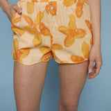 Brenna Floral Scalloped Shorts