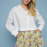 Rainey Collared Button Down Top