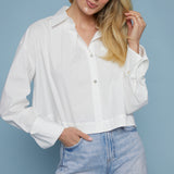 Rainey Collared Button Down Top