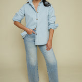 Maddox Button Up Denim Shirt