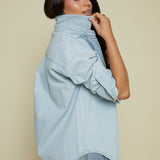 Maddox Button Up Denim Shirt
