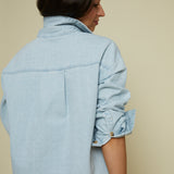 Maddox Button Up Denim Shirt
