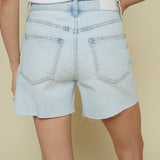 Nellie High Rise Vintage Cut Off Short - Waterfall Vintage