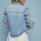 Alison Fitted Denim Shirt