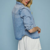 Alison Fitted Denim Shirt