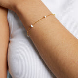 Pearl Chain Bracelet