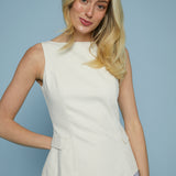 Adelaide Cotton Front Pocket Top
