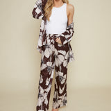 Janessa Floral Straight Leg Pants
