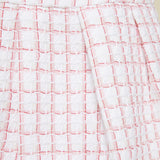 Anderson Tweed Halter Polo Mini Dress
