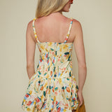 Malia Drop Waist Bubble Mini Dress