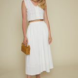 Lilibet Lace V-Neck Top