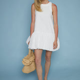 Danielle Sleeveless Bubble Mini Dress