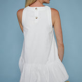 Danielle Sleeveless Bubble Mini Dress