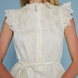Phillipa Tie Waist Ruffle Mini Dress