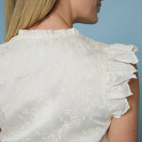 Phillipa Tie Waist Ruffle Mini Dress