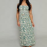 Brenda Paisley Maxi Skirt