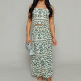 Brenda Paisley Maxi Skirt