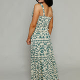 Deirdre Paisley Smocked Tank Top