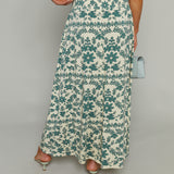 Brenda Paisley Maxi Skirt