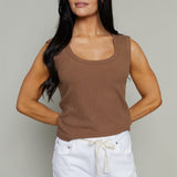 Hallie Leisurely Scoop Neck Tank