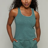 Maya Crochet Trim Tank Top