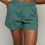 Juliette Tailored Linen Short