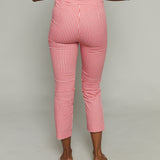 Sheryne Gingham Capri Pants