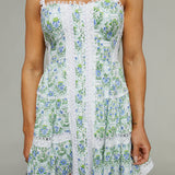 Kiley Floral Eyelet Mini Dress