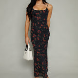 Arielle Midi Tomato Tank Dress