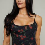 Arielle Midi Tomato Tank Dress