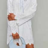 Kamari Off the Shoulder Lace Mini Dress